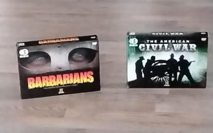 dvd boxen geschiedenis, Ophalen, Alle leeftijden, Boxset, Zo goed als nieuw