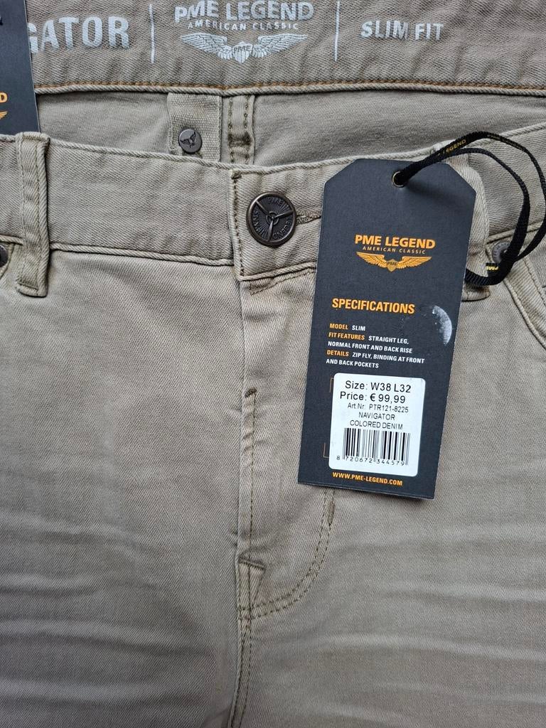 PME LEGEND Navigator slimfit jeans W38 L32, Kleding | Heren, Ophalen of Verzenden, Nieuw, W36 - W38 (confectie 52/54), Pme Legend