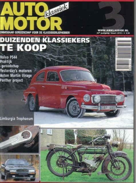 AMK 3 2010 : Volvo PV544 - Panther - Aston Marton Virage, Ophalen of Verzenden, Gelezen, Algemeen