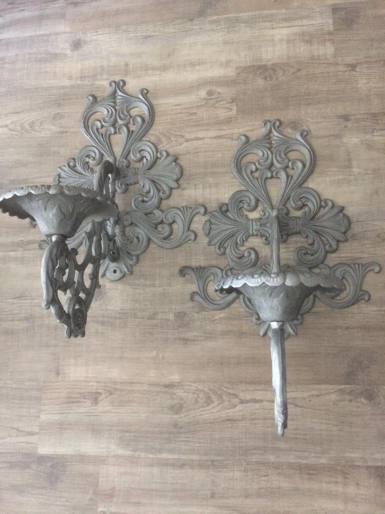 GIETIJZER KANDELAAR, Ophalen, Zo goed als nieuw, Gietijzer, Overige typen