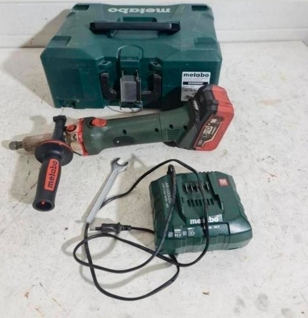 Metabo GA 18 LTX 18V Li-Ion accu rechte slijper 6mm
Incl 1, Ophalen of Verzenden, Metabo, N.v.t, N.v.t