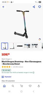 Black dragon stunt step, Fietsen en Brommers, Steps, Ophalen of Verzenden, Gebruikt, Gewone step