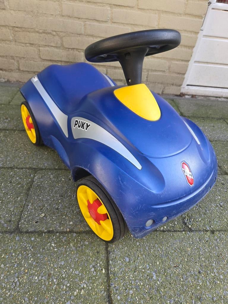 Puky loopauto blauw, Kinderen en Baby's, Speelgoed | Buiten | Voertuigen en Loopfietsen, Ophalen, Gebruikt