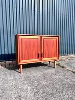 Vintage kastje tvmeubel teak deens, Ophalen, Gebruikt, C, 50 tot 100 cm