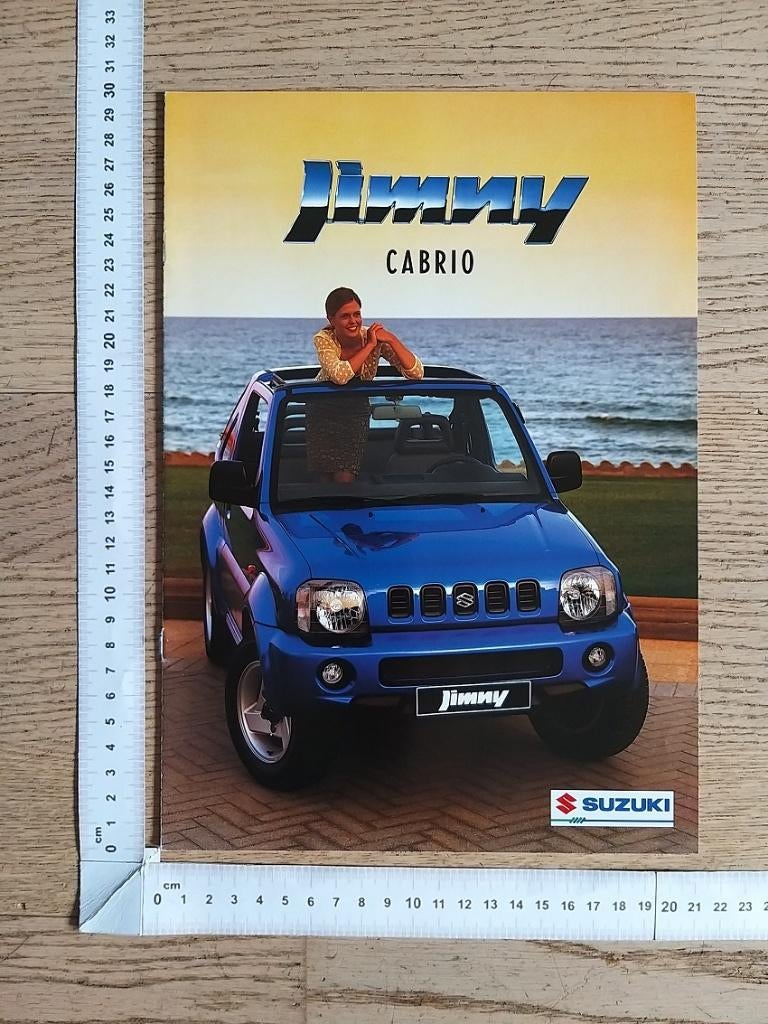 Suzuki Jimny Cabrio brochure 1999, Boeken, Ophalen of Verzenden, Gelezen, Overige merken