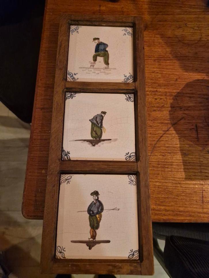 Oud tegeltableau, Antiek en Kunst, Antiek | Wandborden en Tegels, Ophalen of Verzenden