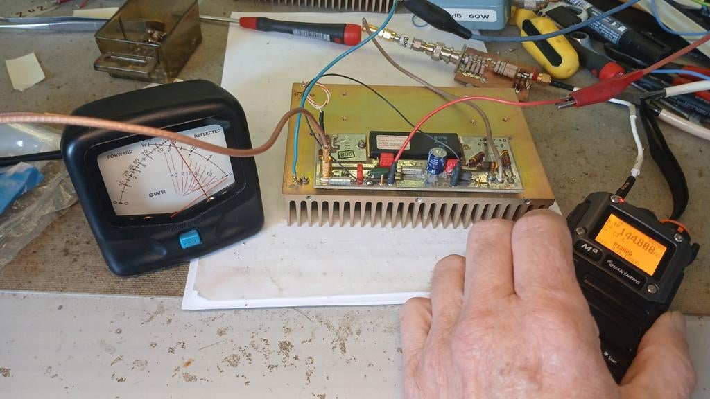 Eindtrap BGY36 output 18W in 0,1W Telefunken, Ophalen of Verzenden