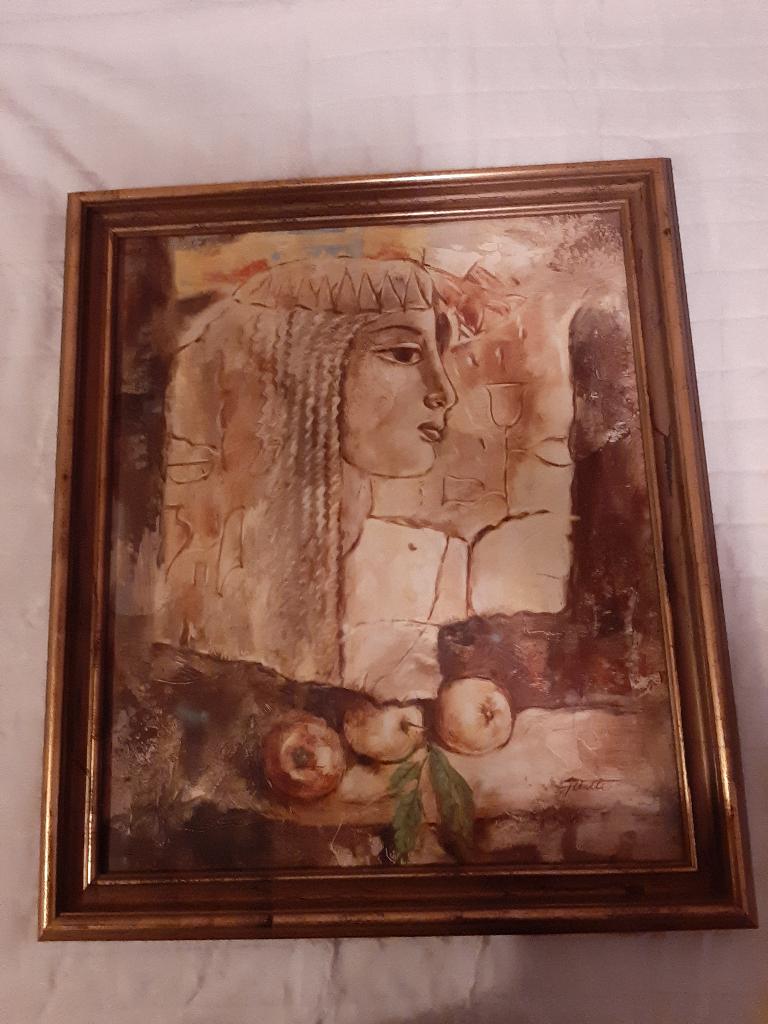 Olieverf schilderij,in uitstekende staat, Ophalen