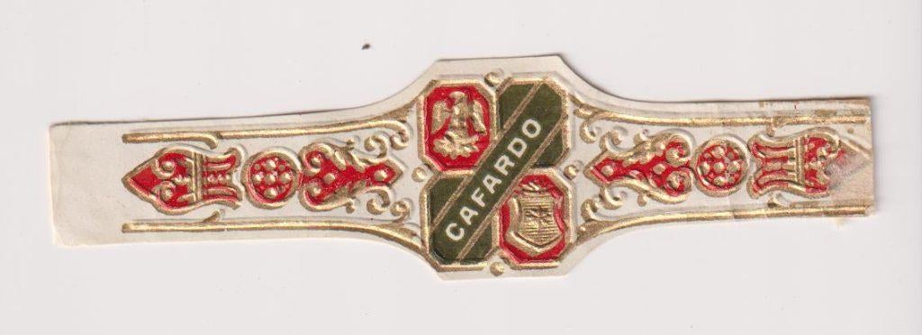 sigarenbanden - CAFARDO, Ophalen of Verzenden, Zo goed als nieuw, Sigarenbandjes