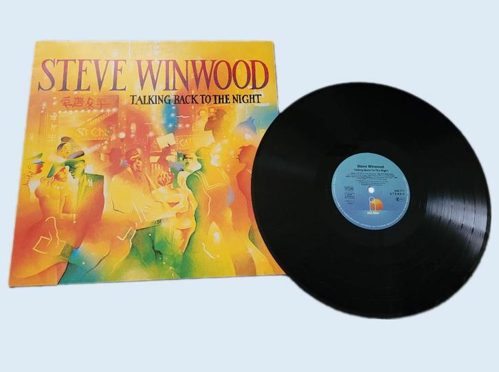 Steve Winwood - Talking back to the night - lp ~ MP8407, Cd's en Dvd's, Vinyl | Rock, Gebruikt, Poprock, 12 inch, Ophalen of Verzenden