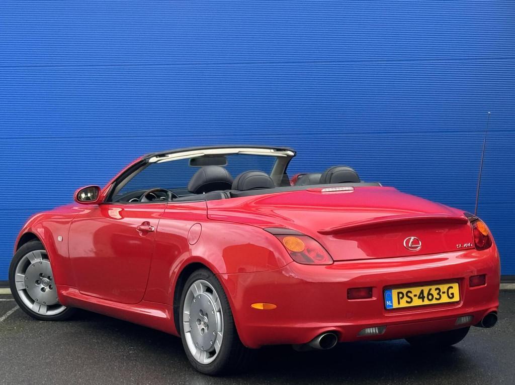 Lexus SC430 4.3 V8 Cabriolet Automaat | Youngtimer | Hardtop, Auto's, Lexus, Automaat, Achterwielaandrijving, 1715 kg, Cabriolet
