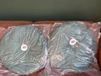 2x Kaat Kussen Amsterdam Rond 40cm Nieuw - Grijs/Groen, Ophalen of Verzenden, Nieuw, Groen, Rond