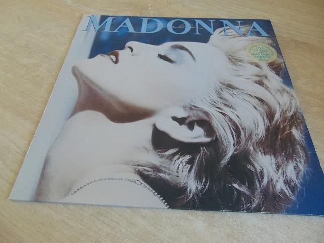 Lp Madonna- True Blue, 10 inch, 1980 - 1989, Ophalen of Verzenden, Inclusief binnenhoes