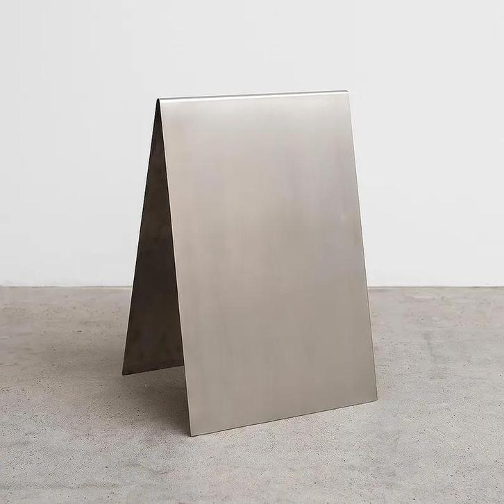 RVS Stoepbord, Verzamelen, Merken en Reclamevoorwerpen, Nieuw, Gebruiksvoorwerp, Ophalen of Verzenden