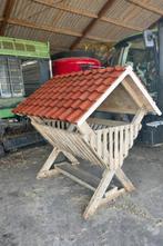 Hooiruif (zonder pannen) voerbak schapen koeien paarden, Meerdere dieren, Schaap