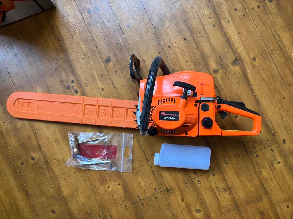 Nooit gebruikte kettingzaag, Ophalen of Verzenden, Nieuw, Benzine