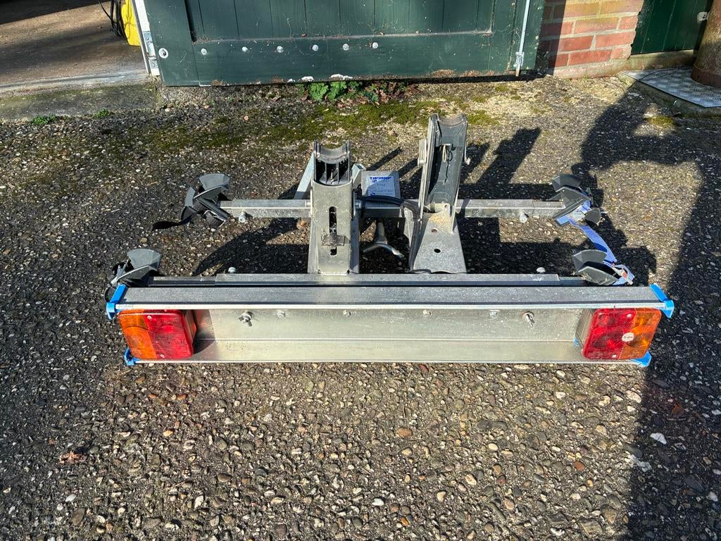 Twinny Load Plus fietsenrek voor 2 fietsen, Auto diversen, Fietsendragers, Ophalen of Verzenden, 2 fietsen, Gebruikt, Trekhaakdrager