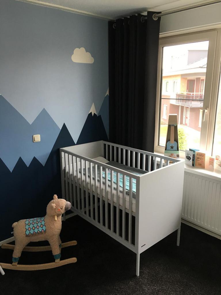 Kidsmill Amy Babybed / Ledikant Grijs 60 x 120 cm, Ophalen, Gebruikt, Jongetje of Meisje