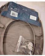 Bruin-Grijs-Beige WC Toilet bril, wcbril toiletbril Nieuw, Doe-het-zelf en Verbouw, Sanitair, Nieuw, Toilet, Ophalen of Verzenden