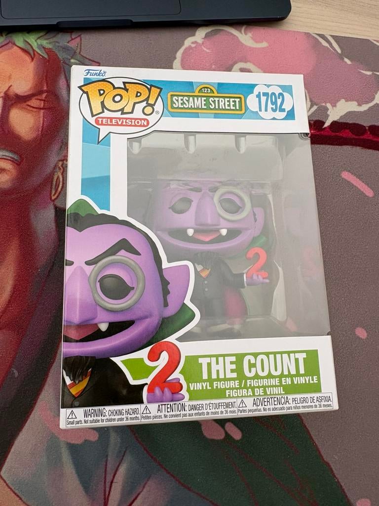 Funko Pop! Television Sesame Street #1792 The Count Vinyl, Verzamelen, Poppetjes en Figuurtjes, Funko Europe, Ophalen of Verzenden