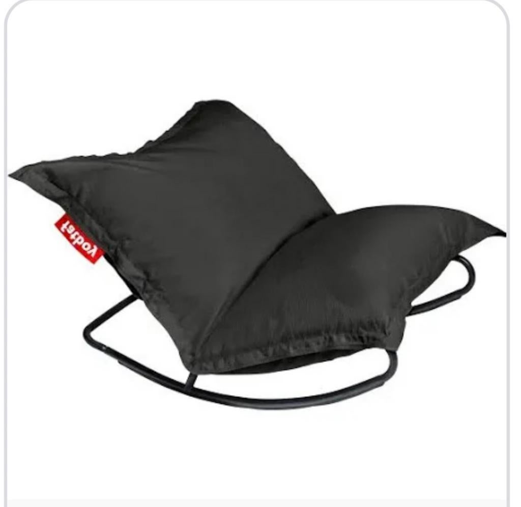 Fatboy schommelstoel.zwart., Ophalen, Gebruikt, Zwart