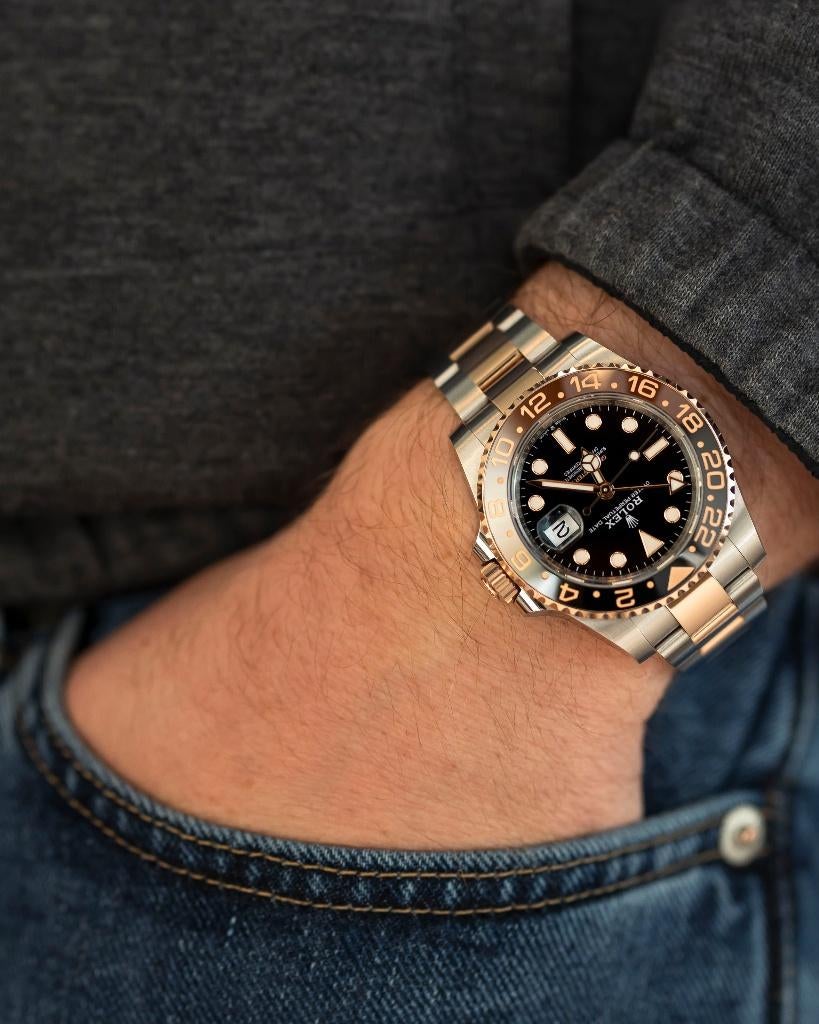 Rolex GMT-Master II 126711CHNR Full set, Ophalen, Rolex, Polshorloge, Zo goed als nieuw