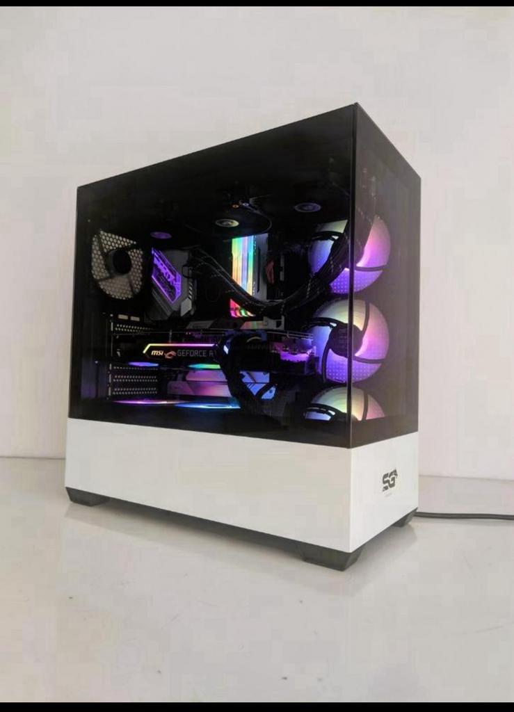Sterke Gaming PC, Computers en Software, Desktop Pc's, Met monitor, 32 GB, Ophalen of Verzenden, Zo goed als nieuw