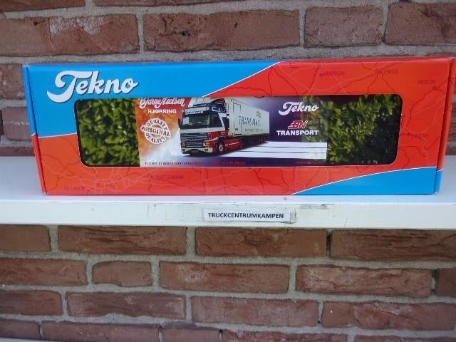 Tekno  Volvo  FH12  van  Bjarne  Nielsen., Hobby en Vrije tijd, Modelauto's | 1:50, Ophalen of Verzenden, Nieuw, Bus of Vrachtwagen