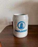 Antieke grijze bier pul paulaner, Verzamelen, Biermerken, Ophalen of Verzenden, Gebruikt, Pul(len), Overige merken