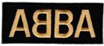 ABBA stoffen opstrijk patch embleem, Ophalen of Verzenden, Nieuw, Kleding