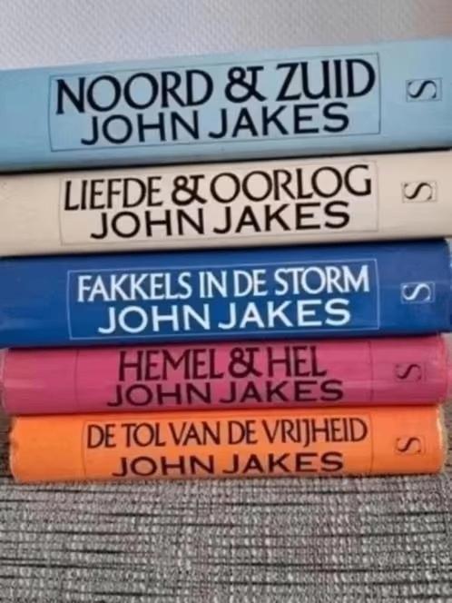 John Jakes - NOORD & ZUID / compleet in 5 delen, Boeken, Ophalen of Verzenden, Zo goed als nieuw