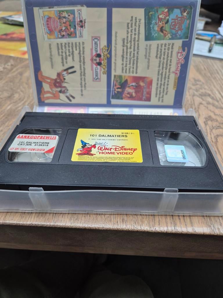 101 Dalmatiërs VHS - Originele Disney Classic, Alle leeftijden, Ophalen of Verzenden, Gebruikt, Overige genres