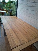 Eet tafel eiken handgemaakt, Huis en Inrichting, Tafels | Eettafels, Ophalen of Verzenden, Rechthoekig, 200 cm of meer, 100 tot 150 cm