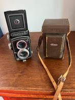 Yashica-C camara dubbel lens, Ophalen of Verzenden, Gebruikt, Compact, Overige Merken