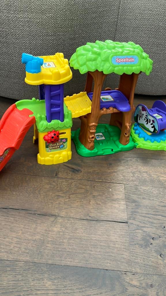 Vtech dierenspeeltuin voor Zoef Zoef dieren, Ophalen of Verzenden, Zo goed als nieuw, 2 tot 4 jaar
