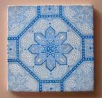 antieke Art Deco tegel Boch Frères La Louvière 15,2x15,2 cm, Ophalen of Verzenden