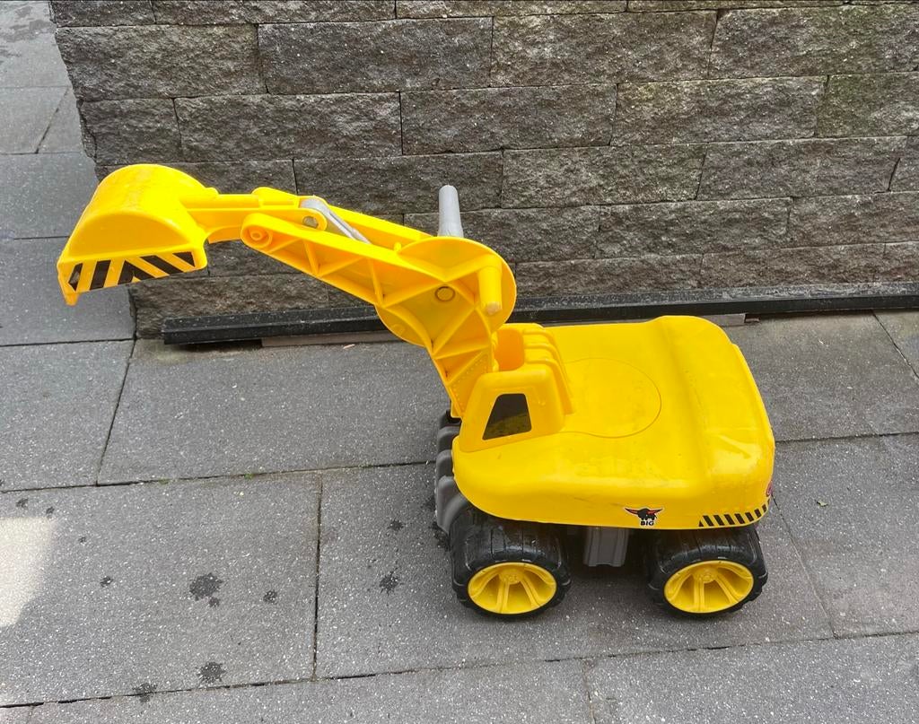 BIG graafmachine, Ophalen, Gebruikt