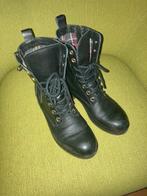 Tommy Hilfiger enkelaarsjes/ boots mt 37 zwart, Zwart, Lage of Enkellaarzen, Ophalen of Verzenden, Zo goed als nieuw