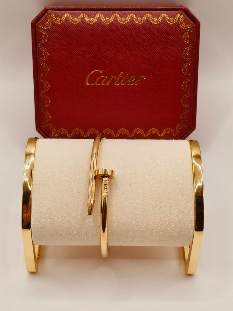 Cartier armband spijkerdesign, Sieraden, Tassen en Uiterlijk, Armbanden, Ophalen of Verzenden, Nieuw, Goud, Overige materialen