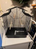 vogelkooi zwart, Dieren en Toebehoren, Vogels | Hokken en Kooien, Ophalen, Nieuw, Metaal, Vogelkooi