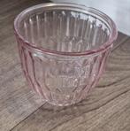 Glazen vaas nieuw, Ophalen of Verzenden, Zo goed als nieuw, Rond, Glas