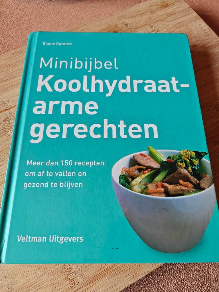 Minibijbel. Koolhydraat-arme gerechten, Ophalen of Verzenden, Zo goed als nieuw