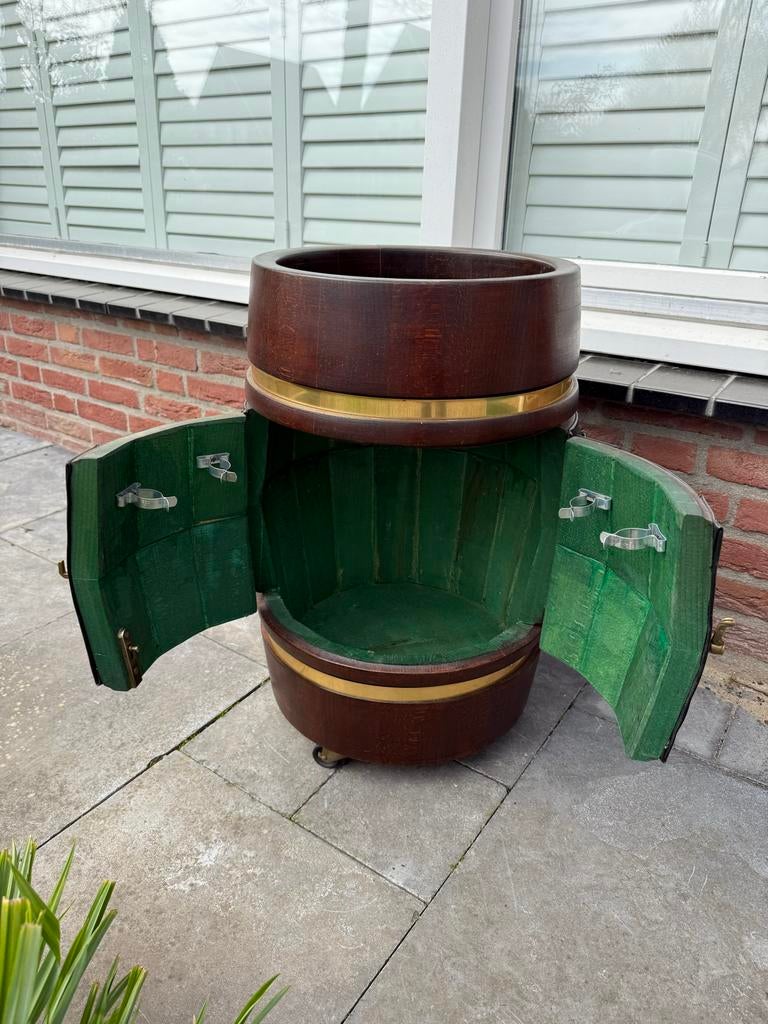 Wijnvat drankkast bar alcohol, Ophalen, Gebruikt