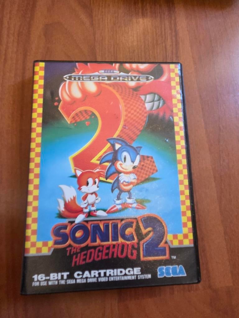 Sonic The Hedgehog 2 Sega Mega Drive, Spelcomputers en Games, Ophalen of Verzenden