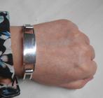 Zilveren massieve vintage Esprit armband nr.1738, Sieraden, Tassen en Uiterlijk, Armbanden, Verzenden, Zo goed als nieuw, Zilver