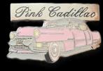 Cadillac- Pink Cadillac pin- emaille, Verzenden, Nieuw, Transport, Speldje of Pin