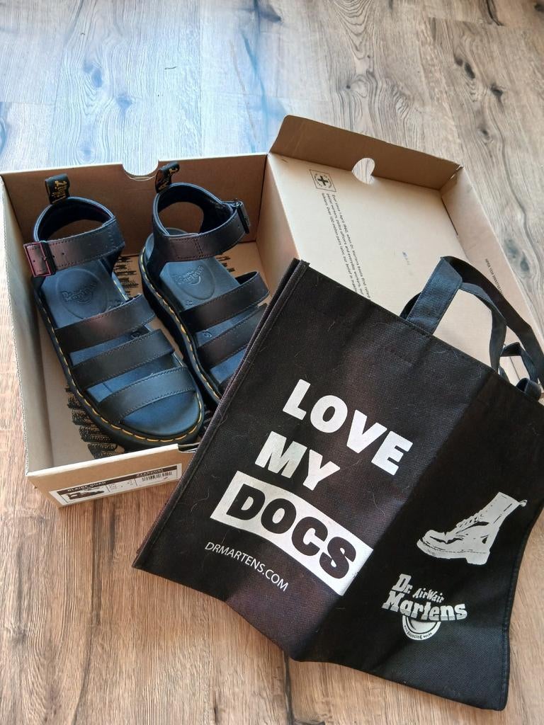 Nieuwe Dr. Martens Blaire Quad sandalen maat 37, Kleding | Dames, Schoenen, Zwart, Nieuw, Dr. Martens, Sandalen of Muiltjes