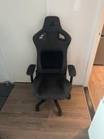 Corsair T3 Rush Gaming Stoel - Donkergrijs, Ophalen, Gebruikt, Grijs, Bureaustoel
