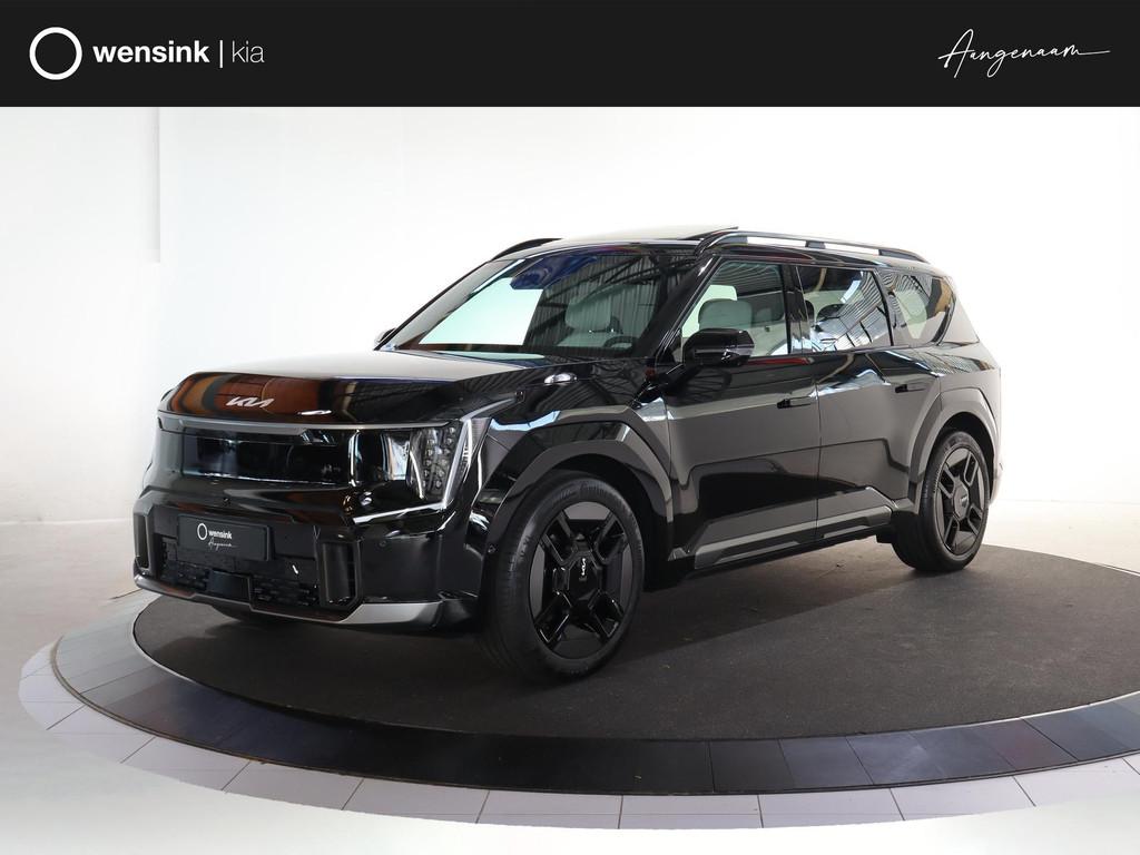 Kia EV9 GT-Line AWD 99.8 kWh | Panoramaschuifdak | LED-matri, Auto's, Kia, Automaat, Adaptive Cruise Control, EV9, Zwart