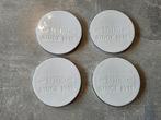 Riviera Maison onderzetters Bistro Since 1948, set van 4, Gebruikt, Glas of Kopje, Onbekend, Ophalen of Verzenden